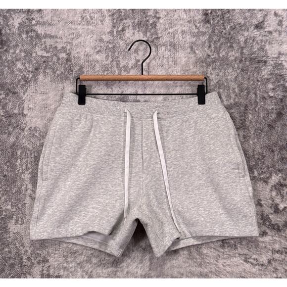 Lululemon Shorts Medium Mens Steady State Classic Fit 5" Heather Gray - Picture 1 of 8